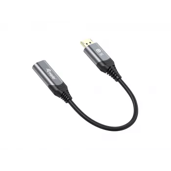 Equip DisplayPort 1.4 - HDMI -adapteri 8K 60Hz 0,15 m