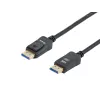 Equip DisplayPort 2.1 -kaapeli, 3,0 m, 16K/60Hz, 40 Gbit/s