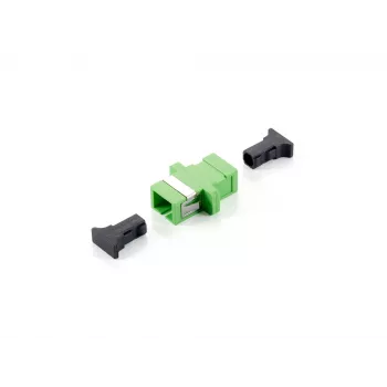 Equip SC APC -kytkin, yksimuoto simplex, SC/APC, vihreä, yksimuoto, 34,7 mm, 9,4 mm, 33 mm