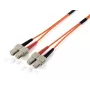 Equip SC/SC kuitu-patchkaapeli, OS2, 5 m, 5 m, OS2, SC, SC