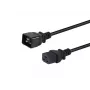Equip 112131 virtakaapeli musta 3 m IEC C20 IEC C19