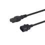 Equip 112171 virtakaapeli musta 3 m C14-liitin C15-liitin