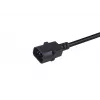 Equip 112171 virtakaapeli musta 3 m C14-liitin C15-liitin