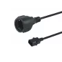 Equip 112106 virtakaapeli musta 0,25 m IEC C14 CEE7/3