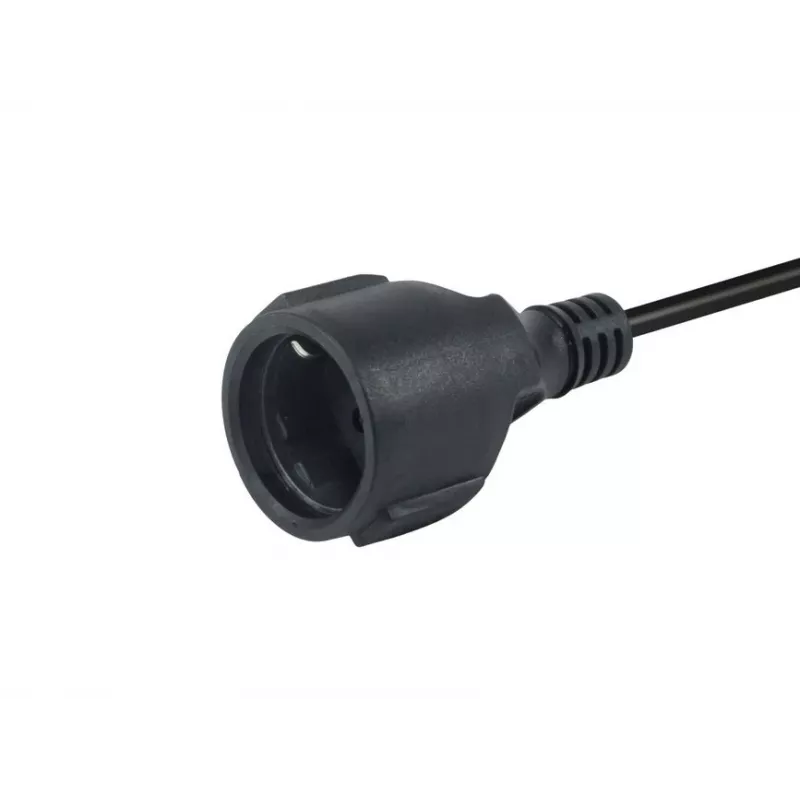 Equip 112106 virtakaapeli musta 0,25 m IEC C14 CEE7/3