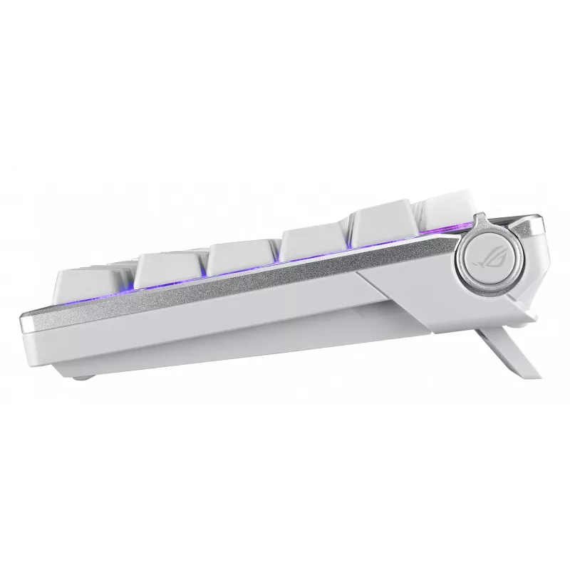 ASUS ROG Azoth valkoinen näppäimistö pelikäyttöön USB + RF Wireless + Bluetooth QWERTZ saksa