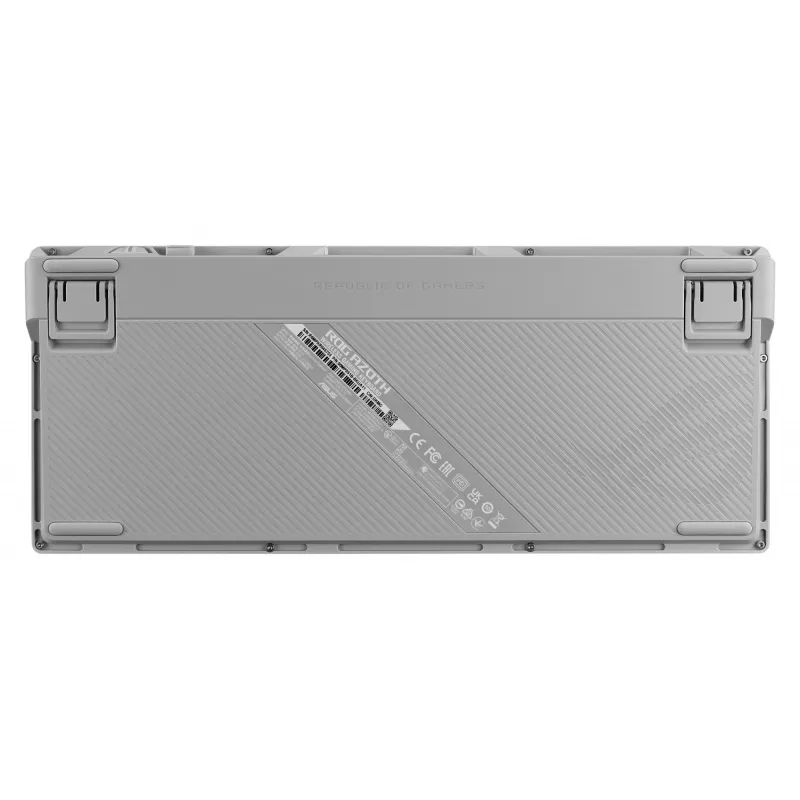 ASUS ROG Azoth valkoinen näppäimistö pelikäyttöön USB + RF Wireless + Bluetooth QWERTZ saksa