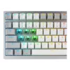 ASUS ROG Azoth valkoinen näppäimistö pelikäyttöön USB + RF Wireless + Bluetooth QWERTZ saksa