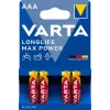 VARTA Longlife Max Power -paristo Micro AAA LR03 1x4