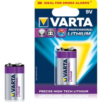 VARTA kertakäyttöinen litiumparisto 9V
