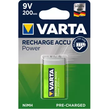 VARTA E-bloc Hr61 9V 200mAh ladattava akku