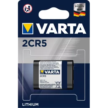 VARTA -paristo kertakäyttöinen litium 2cr5 6v