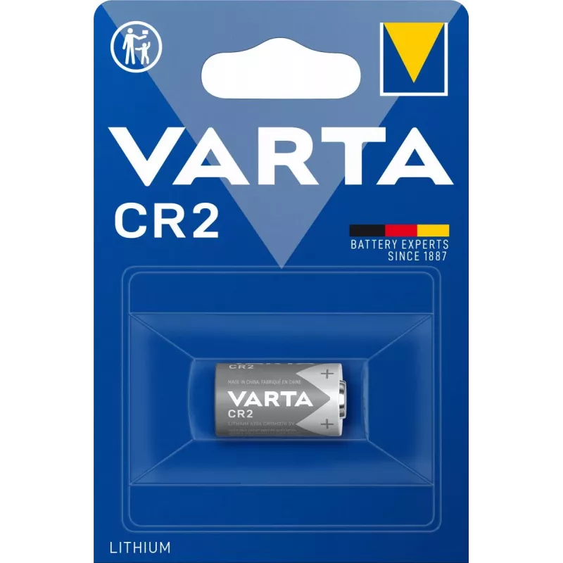 VARTA paristo kertakäyttöinen litium CR2 3V