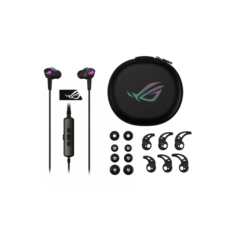 ASUS ROG CETRA II kuulokkeet johdollinen in-ear pelikäyttöön USB Type-C musta