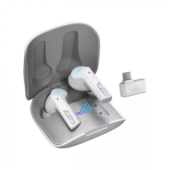 ASUS ROG Cetra True Wireless Speednova kuulokkeet True Wireless Stereo (TWS) in-ear pelikäyttöön Bluetooth valkoinen