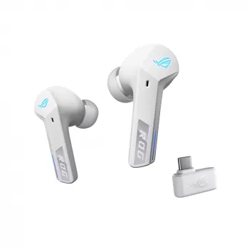 ASUS ROG Cetra True Wireless Speednova kuulokkeet True Wireless Stereo (TWS) in-ear pelikäyttöön Bluetooth valkoinen