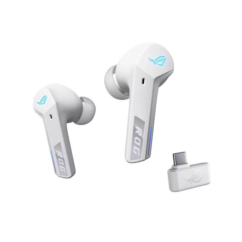 ASUS ROG Cetra True Wireless Speednova kuulokkeet True Wireless Stereo (TWS) in-ear pelikäyttöön Bluetooth valkoinen