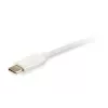 Equip Platinum USB Type-C -kaapeli, 2 m, USB C, USB C, USB 3.2 Gen 2 (3.1 Gen 2), 10 Gbit/s, valkoinen