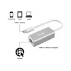 Equip USB Type-C - RJ45 Gigabit -verkkoadapteri, kaapeloitu, USB Type-C, Ethernet, 1000 Mbit/s, hopea