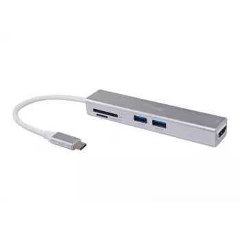 Equip USB-C 5-in-1 -monitoimiadapteri