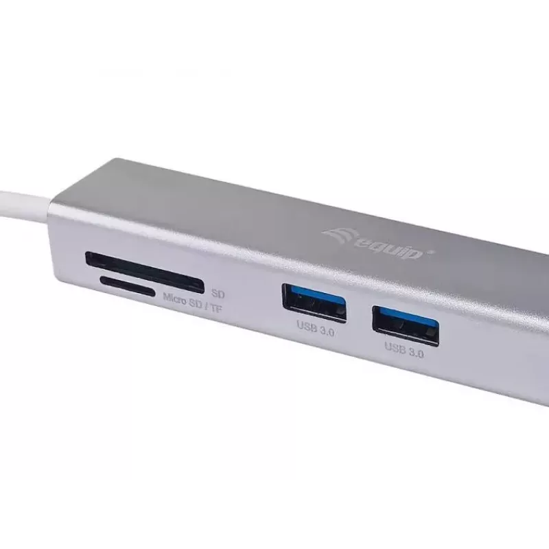 Equip USB-C 5-in-1 -monitoimiadapteri