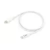 Equip USB 3.2 Gen 1 Type-C - A -kaapeli, M/M, 1 m, 1 m, USB A, USB C, USB 3.2 Gen 1 (3.1 Gen 1), 5 Gbit/s, valkoinen