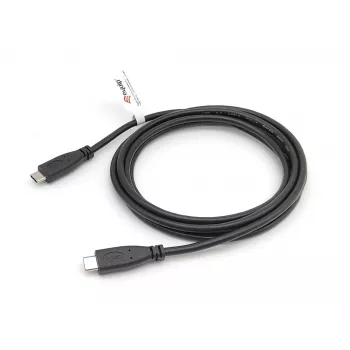 Equip USB 2.0 Type-C - C, M/M, 2,0 m, 2 m, USB C, USB C, USB 2.0, 0,48 Gbit/s, musta