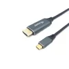 Equip USB-C - HDMI -kaapeli, M/M, 1,0 m, 4K/60Hz