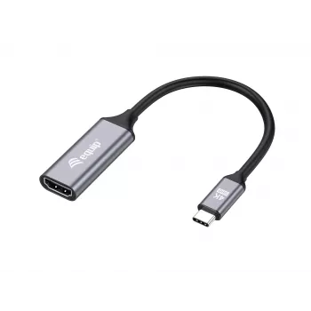 Equip USB-C - HDMI 2.0 -adapteri, 4K/60Hz, 0,15 m, USB Type-C, HDMI, uros, naaras, suora