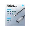 Equip USB-C - HDMI 2.0 -adapteri, 4K/60Hz, 0,15 m, USB Type-C, HDMI, uros, naaras, suora