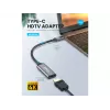 Equip USB-C - HDMI 2.0 -adapteri, 4K/60Hz, 0,15 m, USB Type-C, HDMI, uros, naaras, suora
