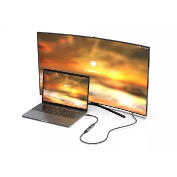 Equip USB-C - HDMI 2.1 -adapteri 8K 30Hz 0,15 m