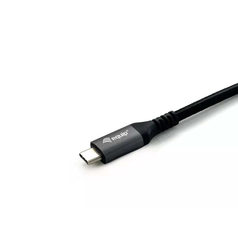Equip USB 3.2 Gen 2 C - C -jatkokaapeli, M/W, 0,5 m, 4K/60Hz, 10 Gbit/s