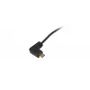 Equip USB 2.0 C - C 90° kulma spiraalikaapeli M/M 1 m musta