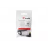 Equip USB 2.0 C - C 90° kulma spiraalikaapeli M/M 1 m musta