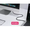 Equip USB-C - C aktiivinen optinen kaapeli, 10 m, 4K/60Hz, video+data+PD