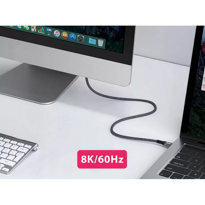 Equip USB 4 Gen 3 C - C -kaapeli, M/M, 2,0 m, PD3.1 240 W, 8K/60 Hz, 40 Gbit/s, musta