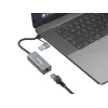 Equip USB-C - 2,5 Gigabit Ethernet -verkkoadapteri (USB-C+A)