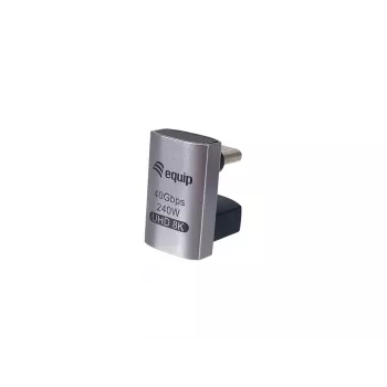 USB 4 C-C U-urosadapteri Equip 133477 40 Gbit/s PD 240 W 2 kpl:n pakkaus