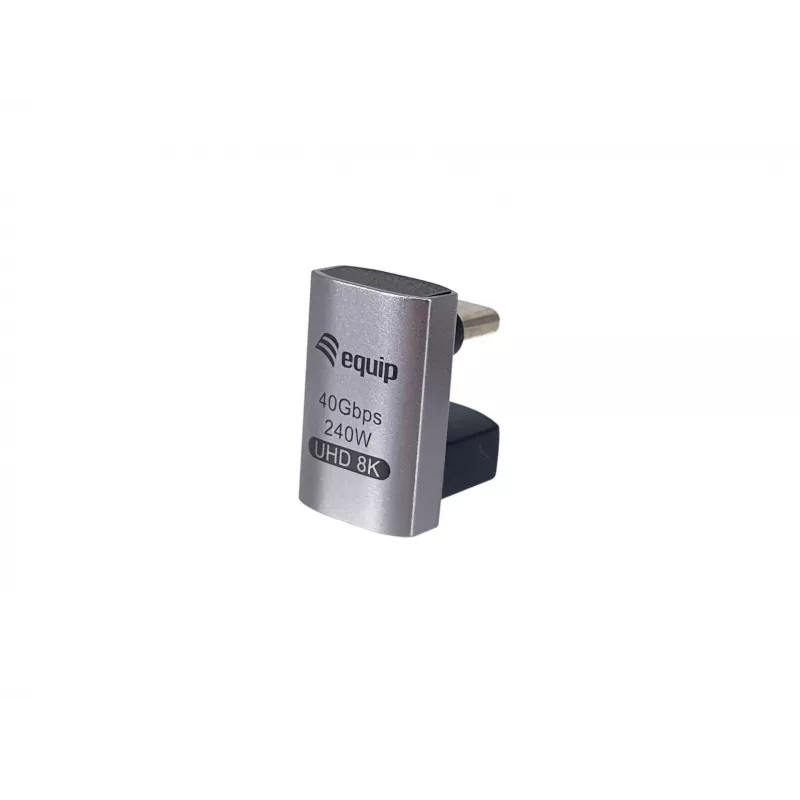 USB 4 C-C U-urosadapteri Equip 133477 40 Gbit/s PD 240 W 2 kpl:n pakkaus