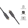 Equip USB-C - C aktiivinen optinen kaapeli, M/M, 15 m, PD 60 W, 4K/60 Hz, 10 Gbit/s, video+data+PD