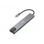 Equip USB-C 8-in-1 -monitoimiadapteri, kaapeloitu, USB Type-C, 100 W, 1000 Mbit/s, 1000BASE-T, IEEE 802.3ab