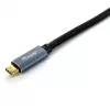 USB-C - C -kaapeli EQUIP 3,0 m — USB 3.2 Gen 2 (10 Gbit/s), PD100W, 4K/60Hz, musta