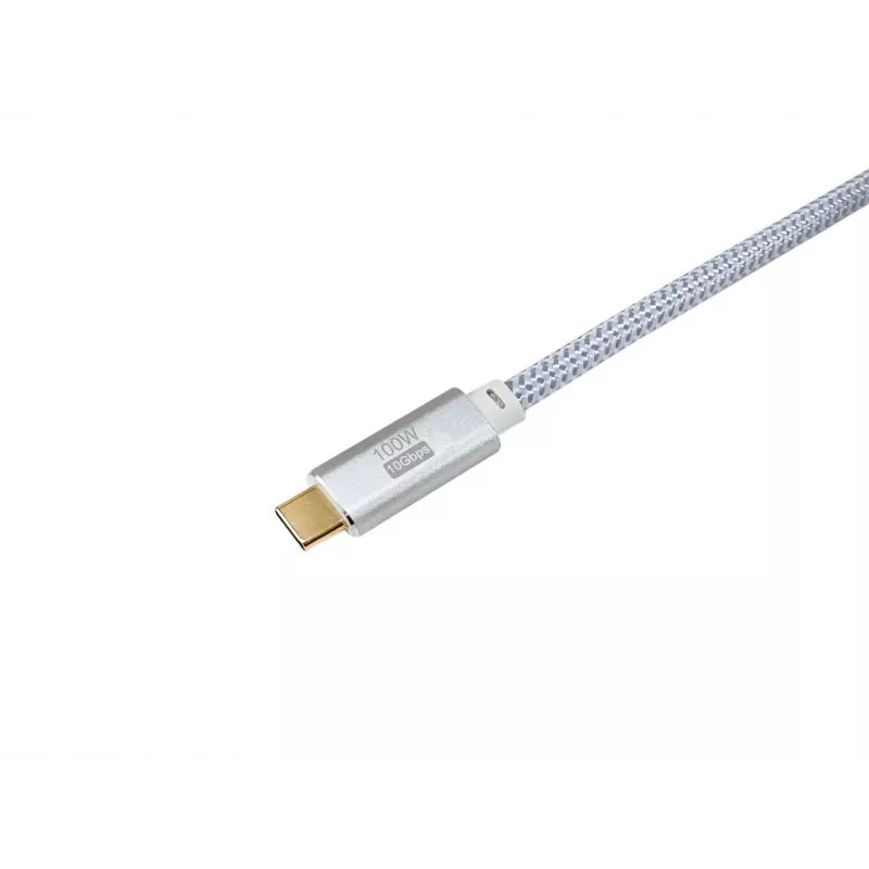 USB-C - USB-C -kaapeli EQUIP 3,0 m — USB 3.2 Gen 2, 10 Gbps, PD 100 W, 4K/60 Hz, valkoinen