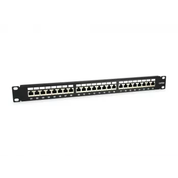 Equip 24-porttinen Cat.6A -patchpanel, suojattu