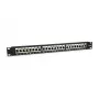 Equip 24-porttinen Cat.6A -patchpanel, suojattu
