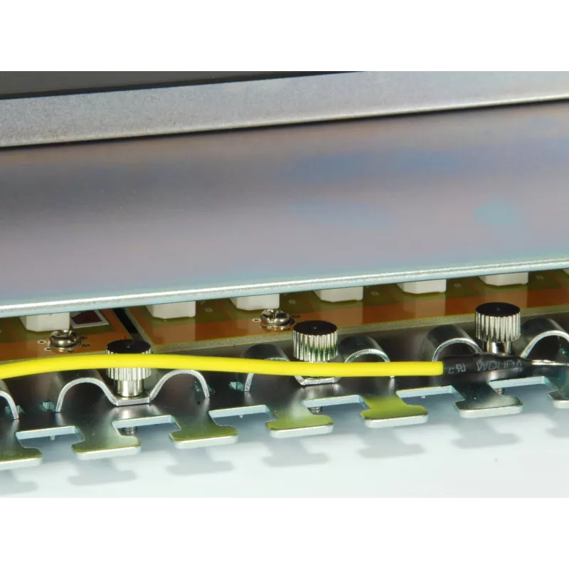 Equip 24-porttinen Cat.6A -patchpanel, suojattu
