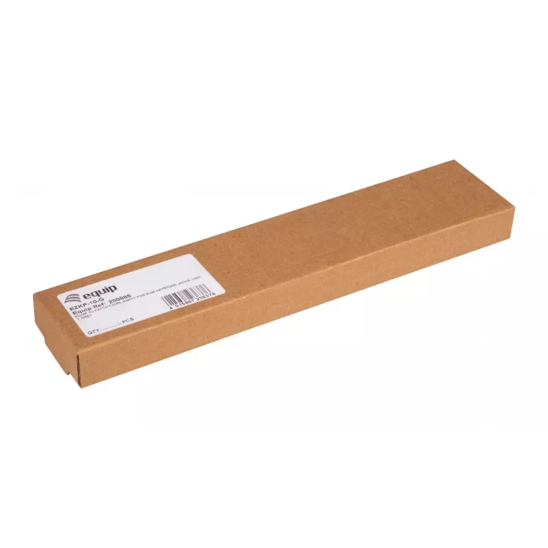 Equip EZKP-10-G rack-tarvike Keystone-paneeli