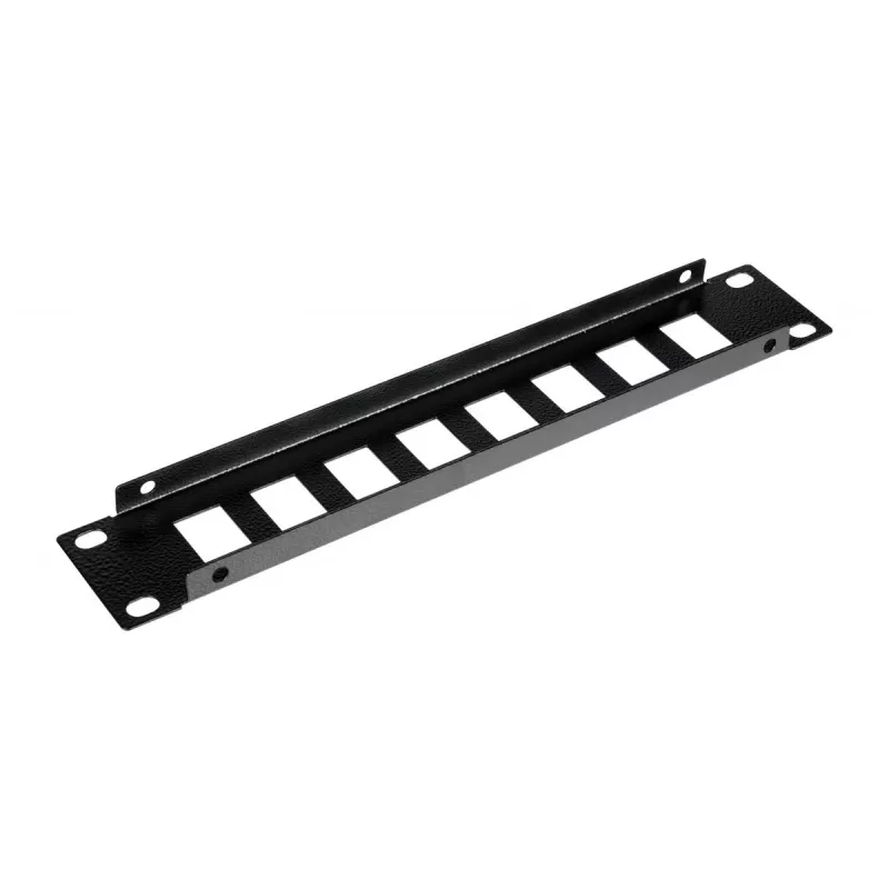 Equip EZKP-10-B rack-tarvike Keystone-paneeli