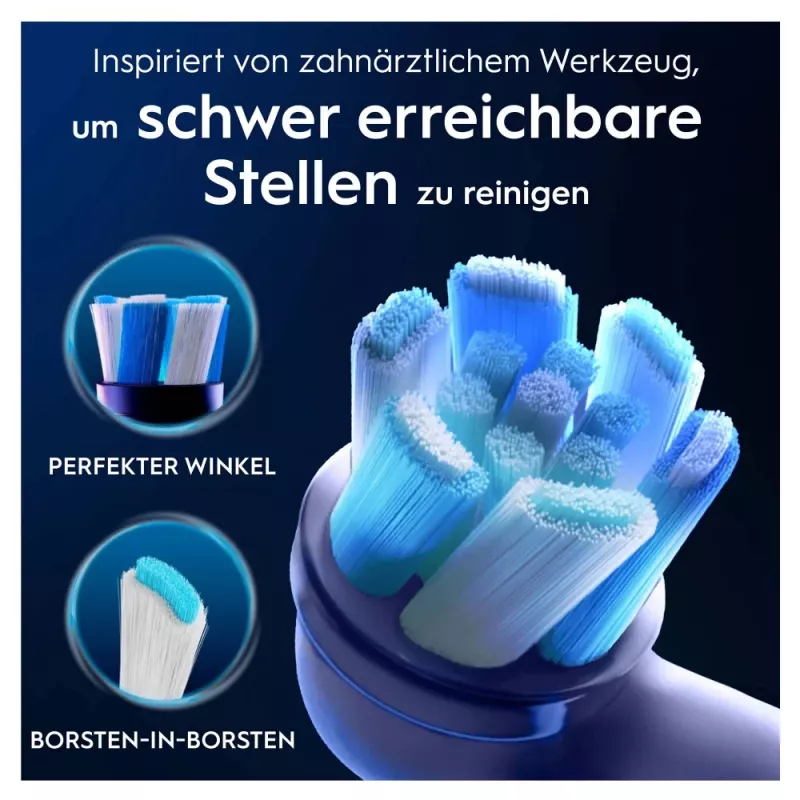 Oral-B iO Ultimate Clean vaihtoharjaspäät, valkoinen, 2 kpl
